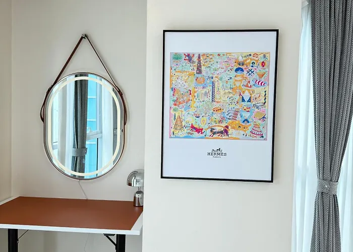 Elegant Oceanview Suite, Near Okada Apartamento